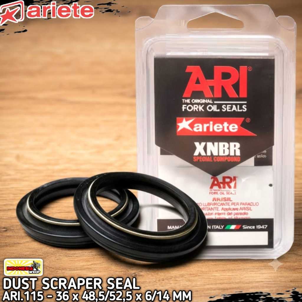 ARIETE ARI.115 - 36 x 48.5 / 52.5 x 6 / 14 MM - KAYABA 36 MM - YAMAHA YZ 65 80 85 - KAWASAKI KX 80 8