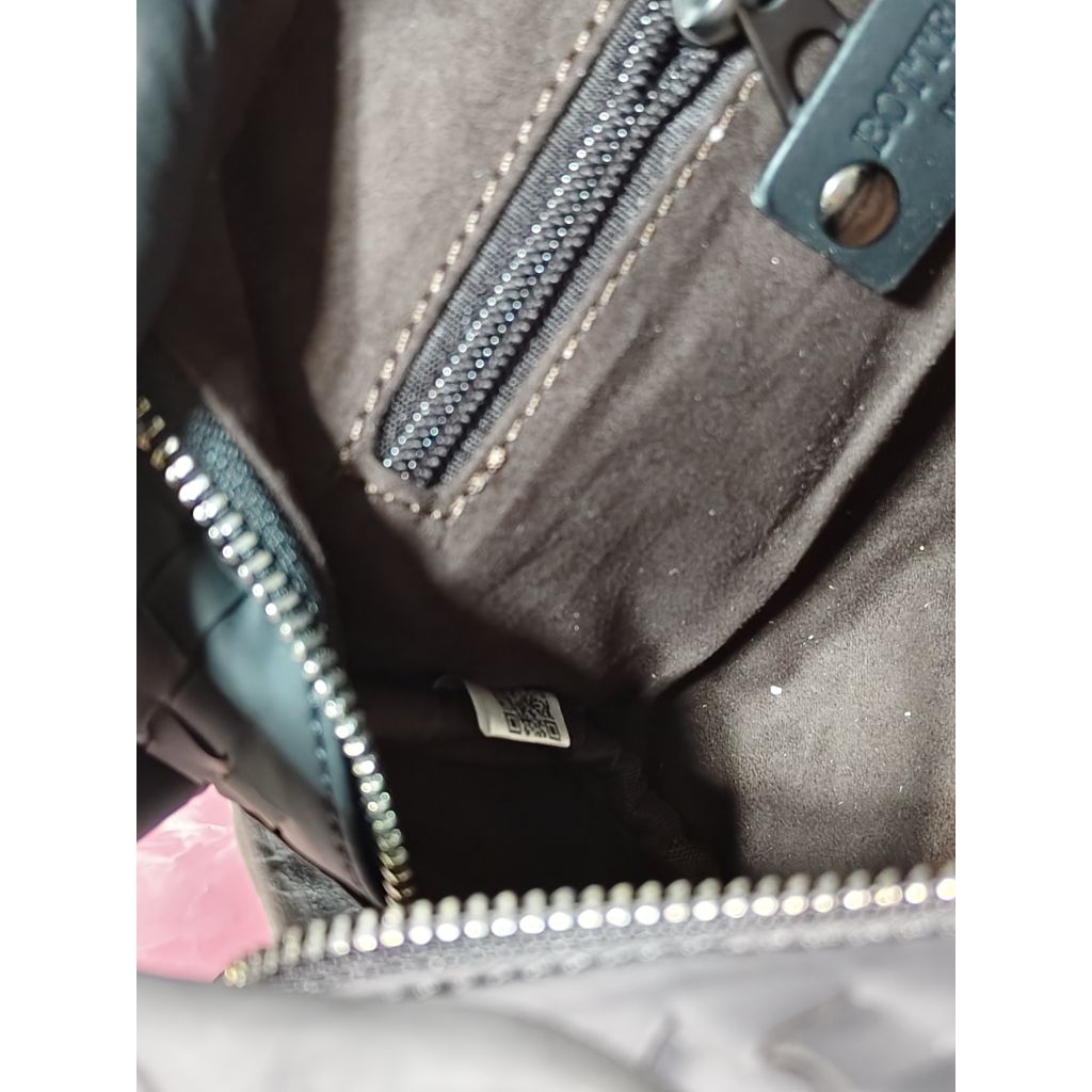 Pouch bag pria wanita kulit