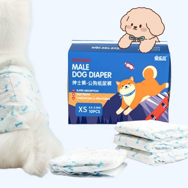 Popok hewan peliharaan 10pcs Popok Anjing Kucing EXP 5 APRIL 2027
