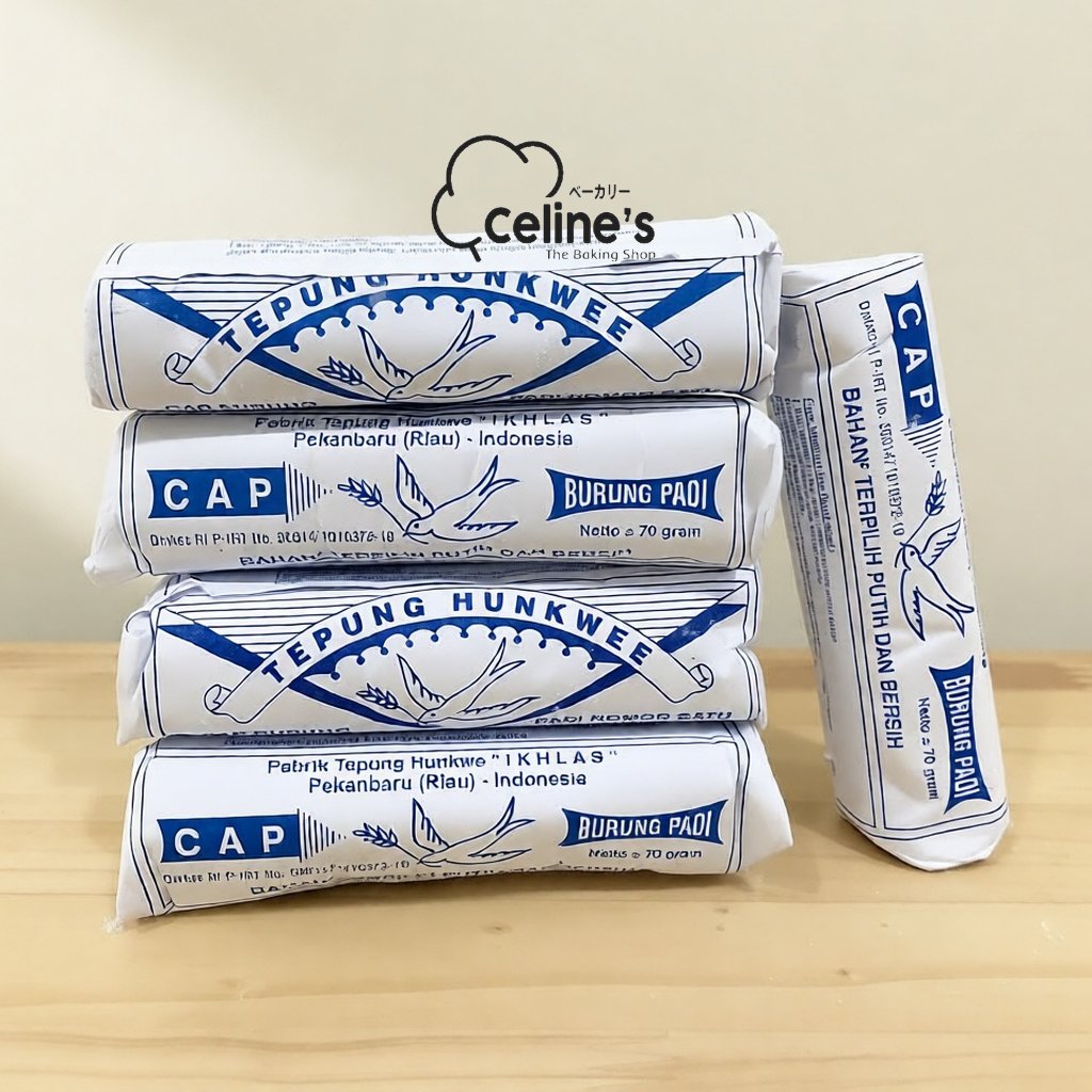 Tepung Hunkwe Cap Burung Padi 70gr