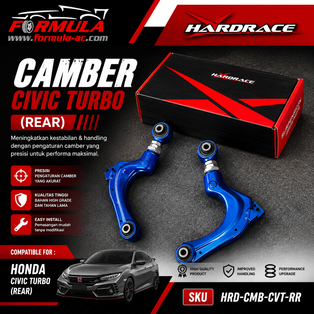 HARDRACE Camber Kit Harden Rubber - Honda CIVIC turbo FC FK 16+/ CRV  [2017+] [Rear]