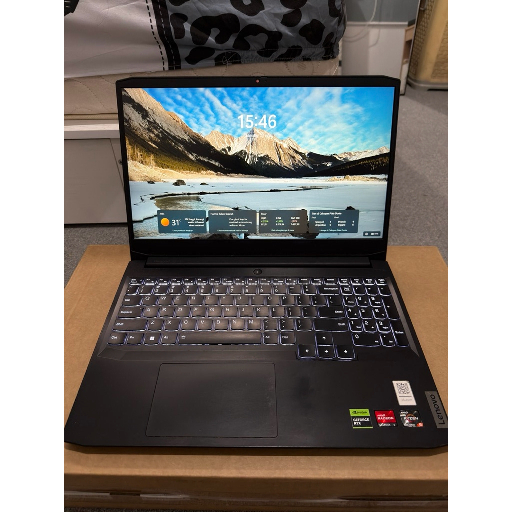 lenovo ideapad gaming 3 second