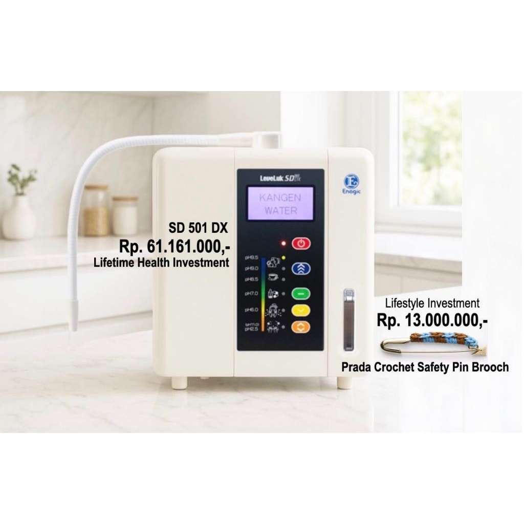 kangen water lavelukSD501 DX baru 7plat