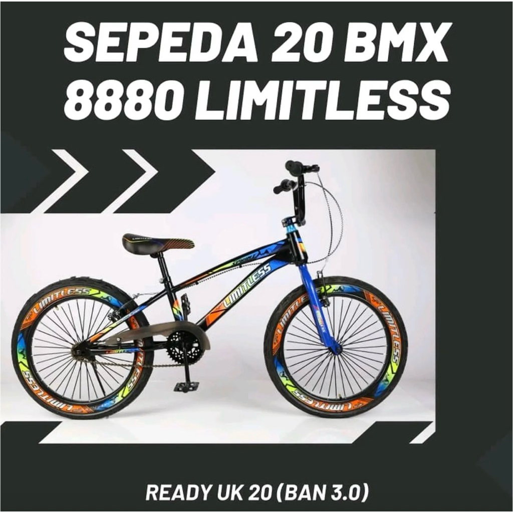 SEPEDA BMX 20 INCH LIMITLESS 8880 3.0