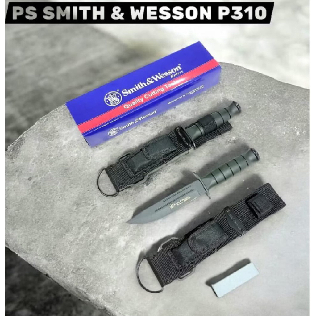 Alat pemotong pisau /pisau SMITH WESSON P310 / pisau survival