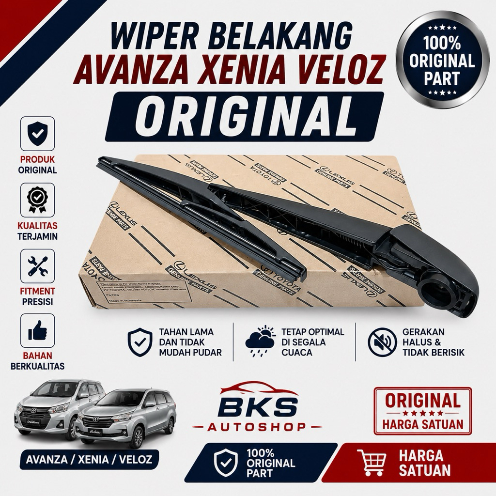 Wiper Belakang Avanza Xenia Veloz Original