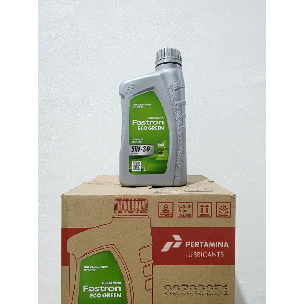 Pertamina Fastron Ecogreen LCGC sae 5w-30 API SN GF-5 1 Liter - Oli Mesin Mobil Bensin Avanza Agya C