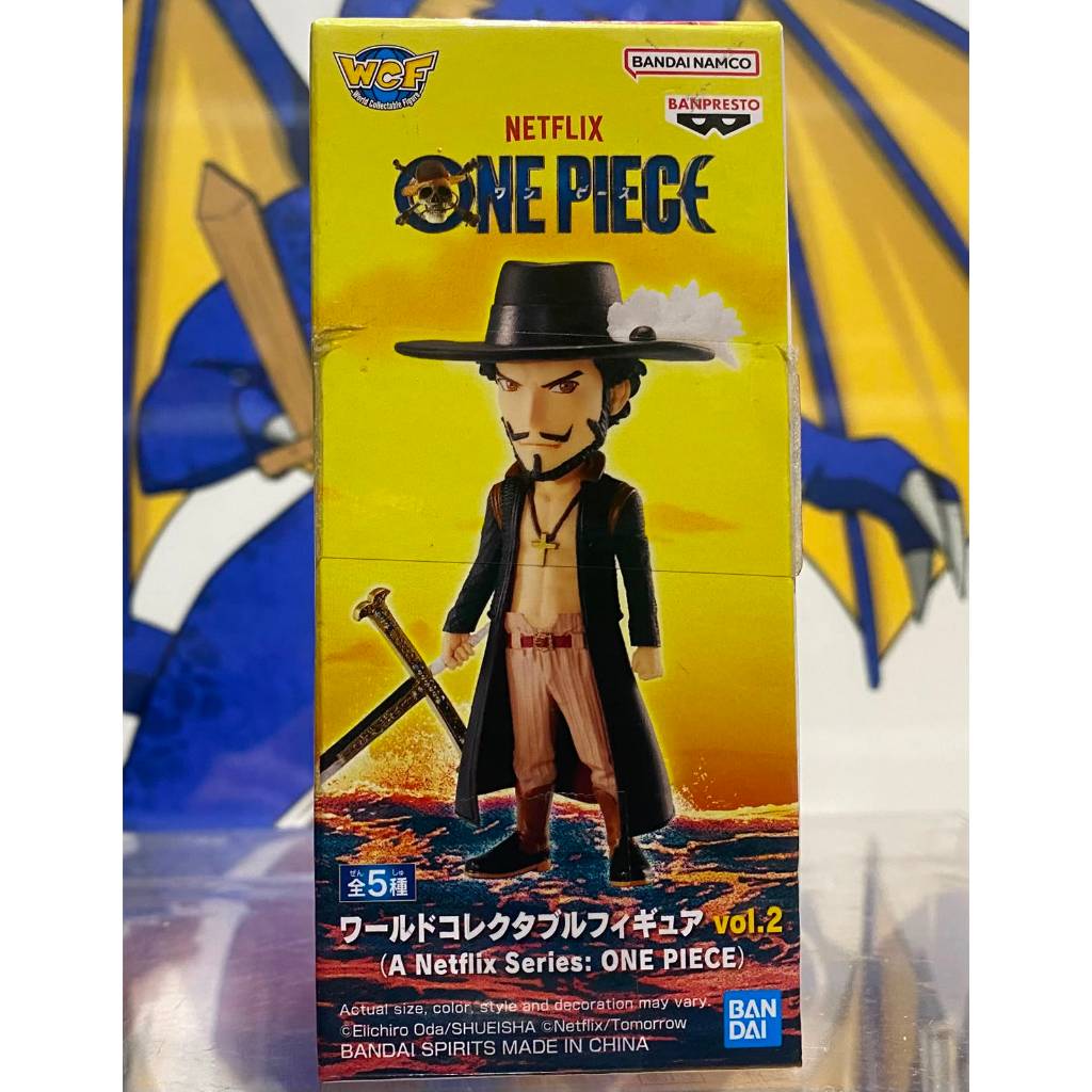 BANDAI BANPRESTO WCF ONE PIECE NETFLIX DRACULE MIHAWK