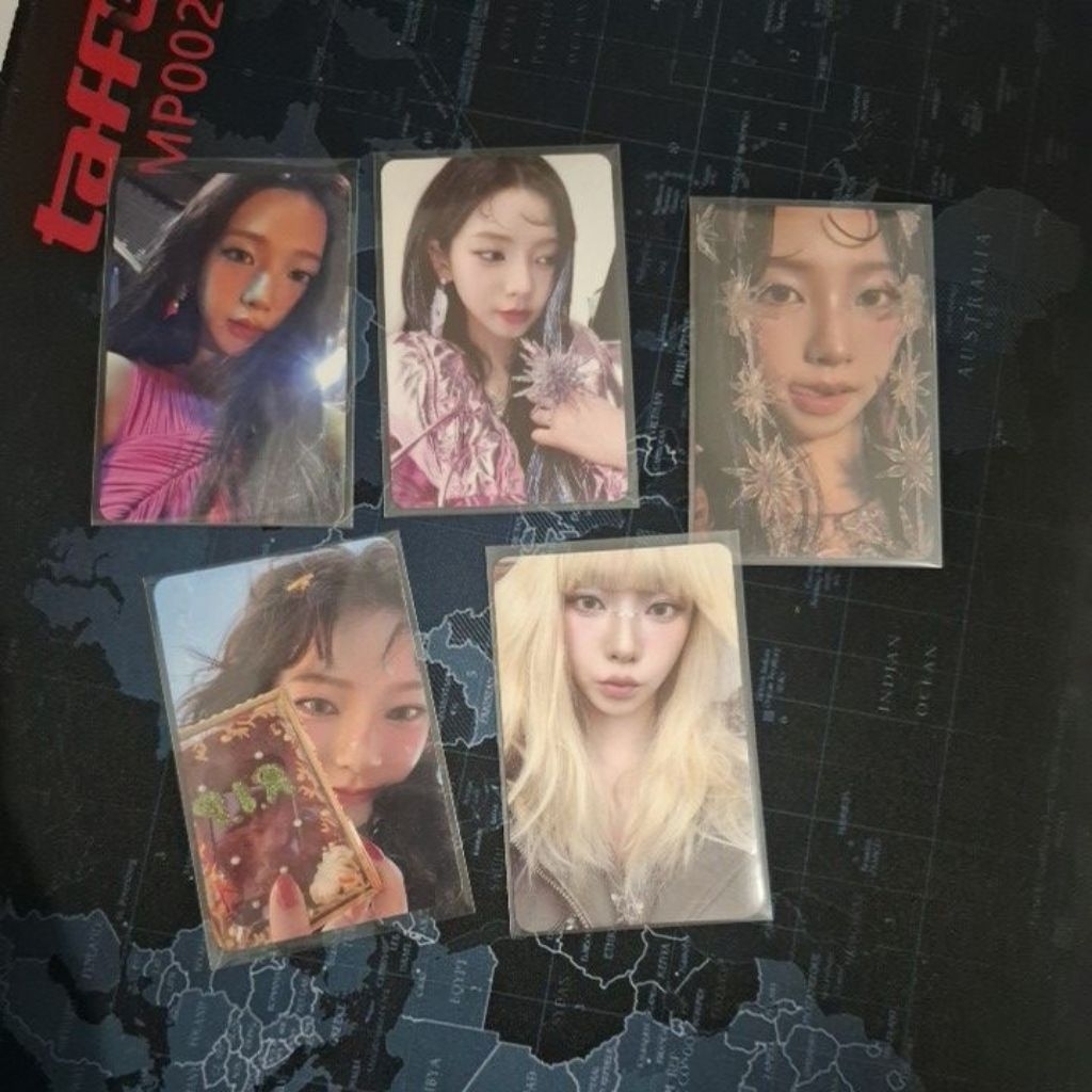 aespa karina armageddon official photocard