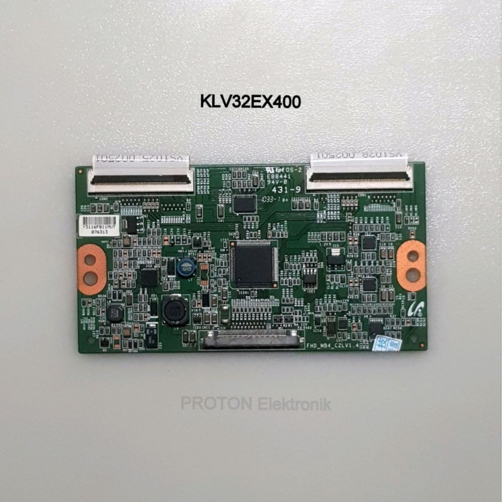 Tikon layar TV Sony KLV-32EX400 Bravia KLV 32EX400 Tcon Display FHD MB4 C2LV1.4 LCD LED panel Timing