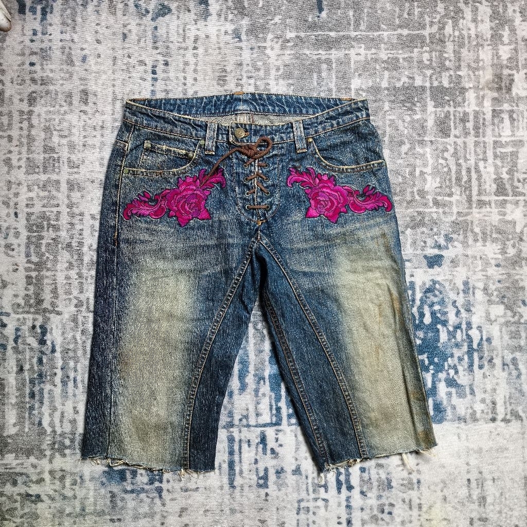 Tornado Mart Cropped Pants Japanese Style