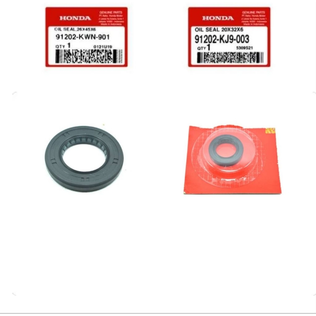 91202-KVB/Kwn/k0j/k97 dan 91202KJ9 003 Seal krek as dan seal gardan original Honda