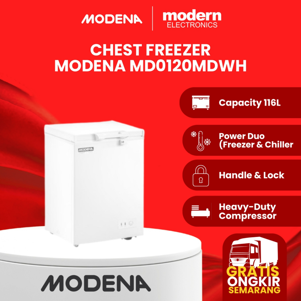 MODENA FREZER BOX 116 LITER MD0120MDWH