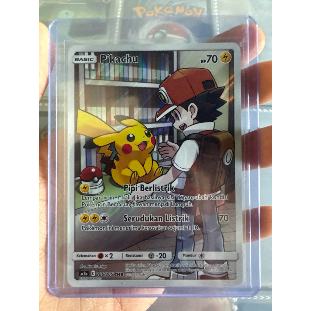 Pikachu Ac3a CHR Ash - Indonesia
