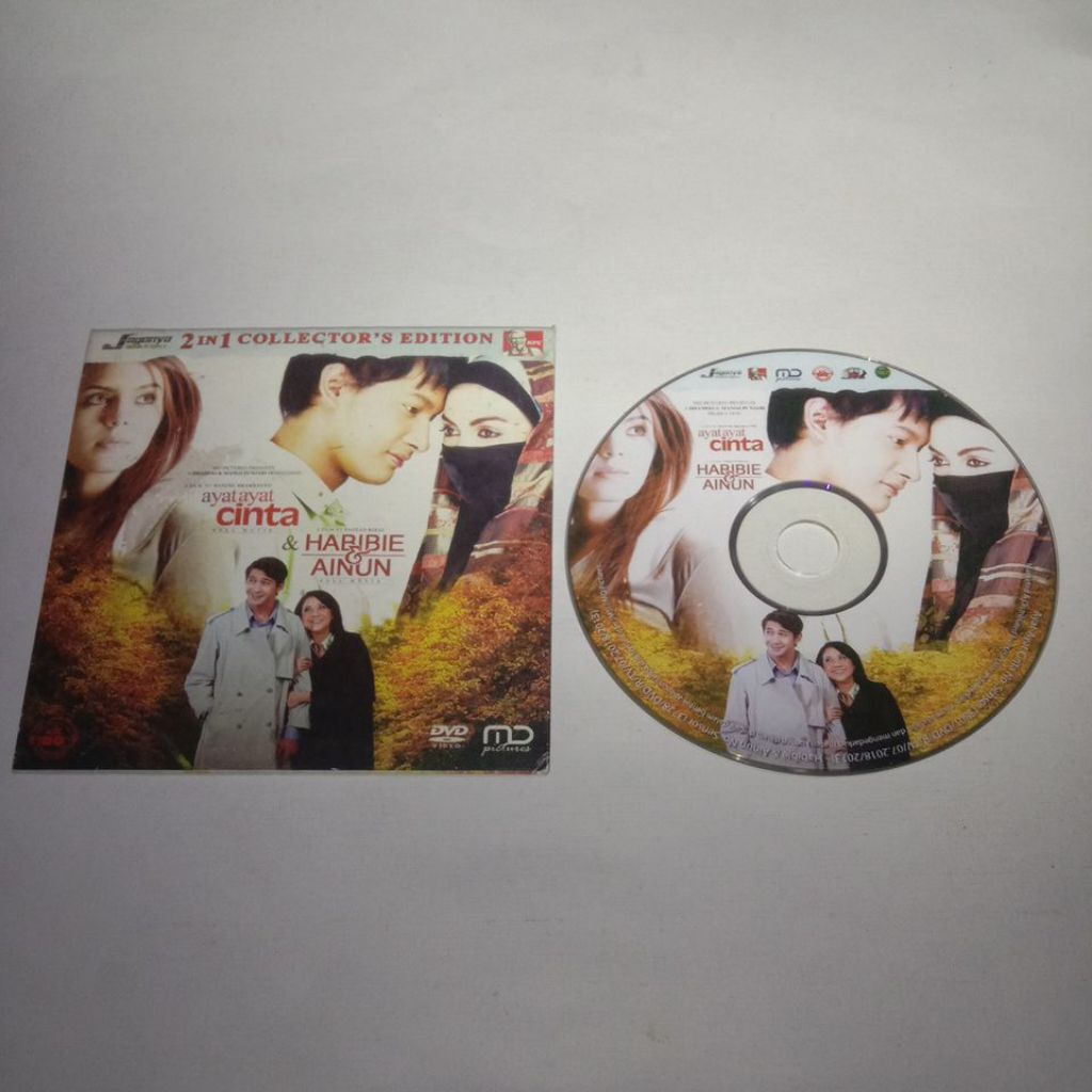 dvd ori ayat ayat cinta dan habibie & ainun