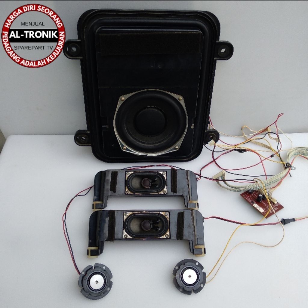 SPEAKER TV LCD POLYTRON 32 INCH MODEL PLM32M55 SPIKER PLM 32M55