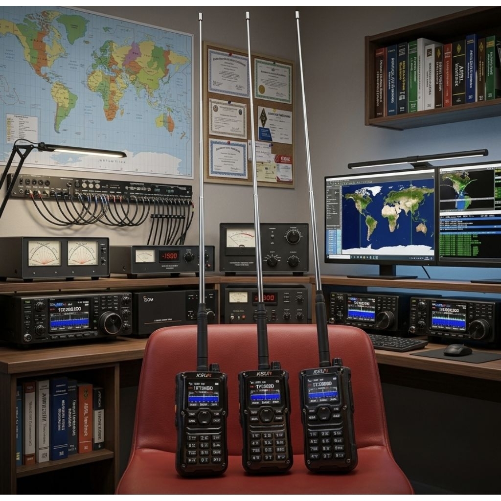 Antena HF 40 Meter Band untuk Ksun HF123D