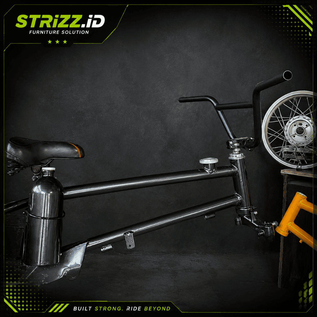 Rangka BMX CUB Fullset Custom Honda Supra Fit X 100 X 125 XX Revo Fit Absolute FI Karisma Karisma X 