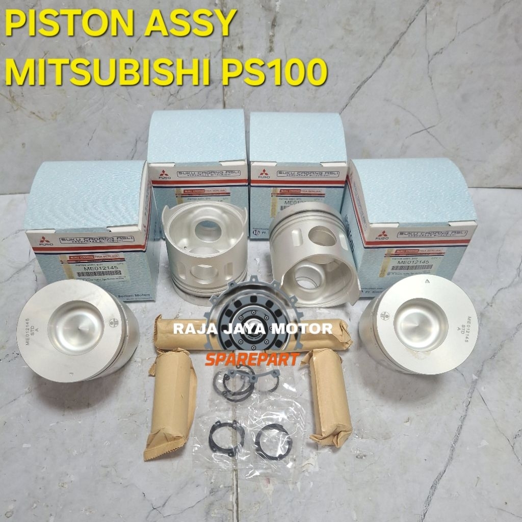 PISTON SEHER PISTON ASSY SET MITSUBISHI PS100 PS 100 ORIGINAL