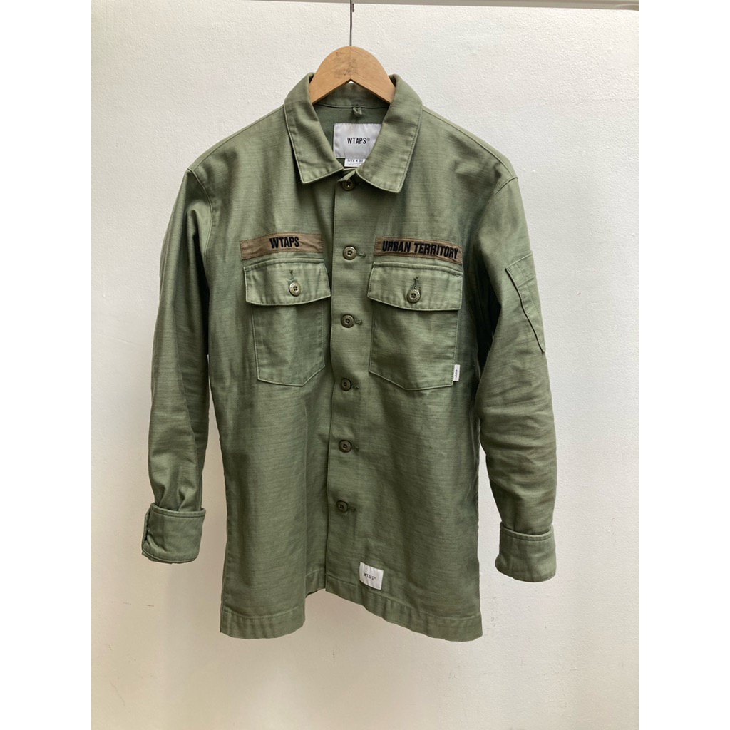 wtaps BUDS 2020 olive green