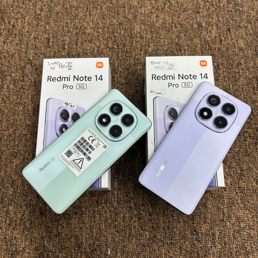 redmi note14 pro (5g) 8/256GB second resmi original