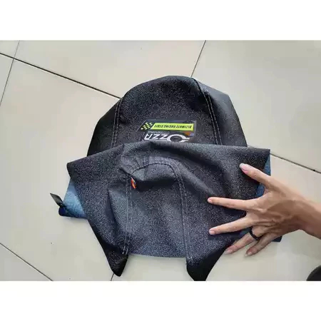 KULIT JOK MOTOR OZZA RACING JAHIT SARUNG JOK OZZA KAIN JOK MOTOR OZZA AMPLAS