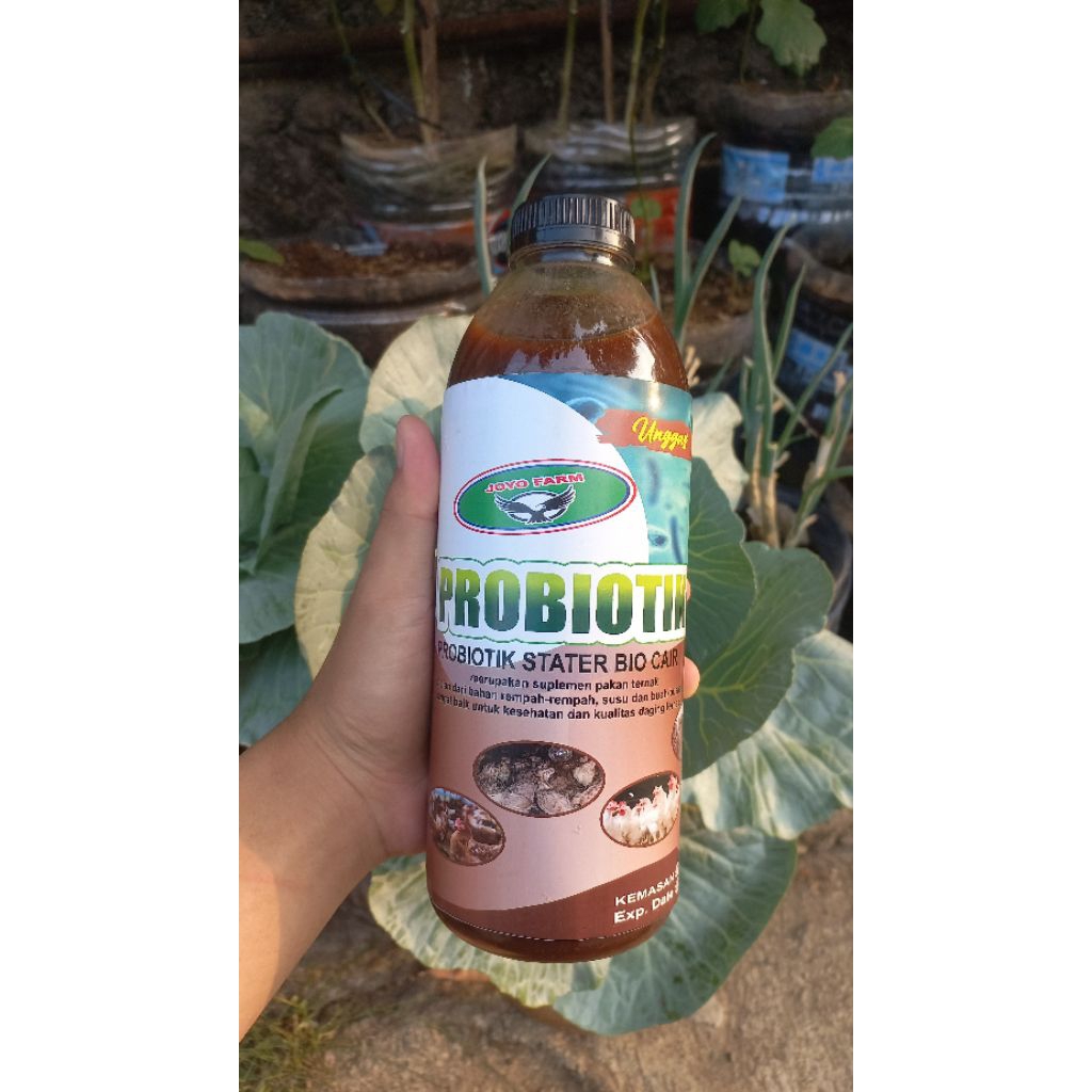 PROBIOTIK JOYO FARM - Probiotik Starter Bio Cair Suplemen Penggemukan Ternak Unggas, Ruminansia & Pi