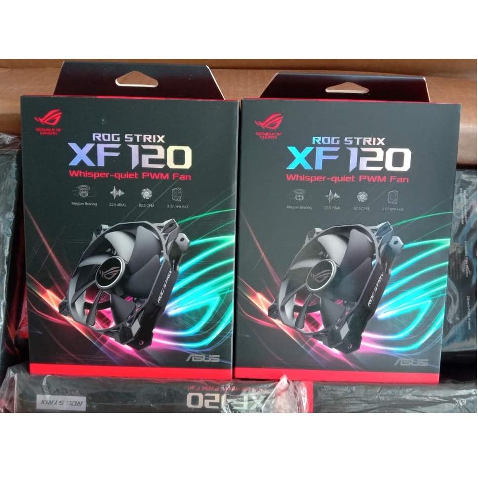 ROG STRIX XF 120 WHISPER QUIET PWM FAN PC COOLING