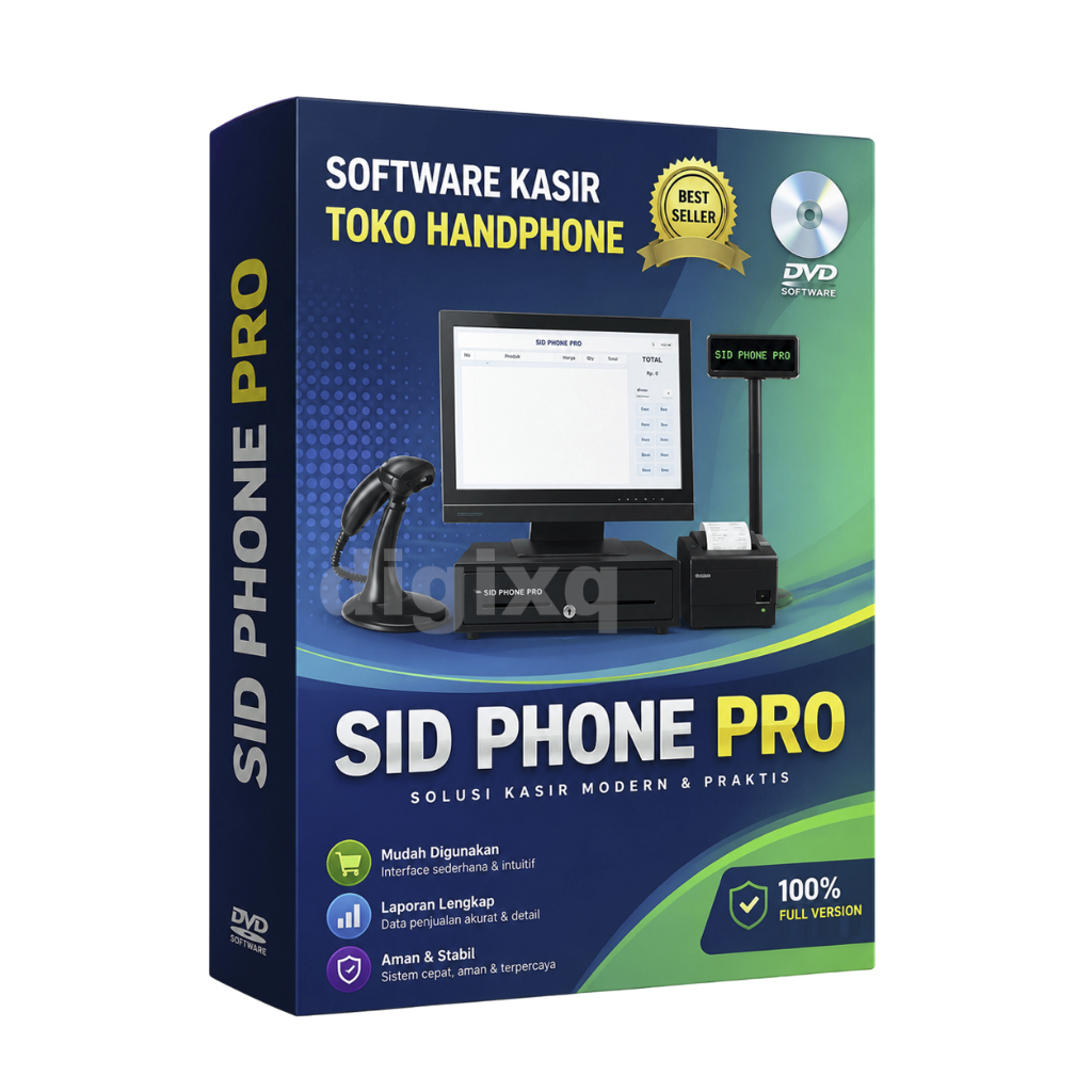Software Counter Handphone SID Phone PRO