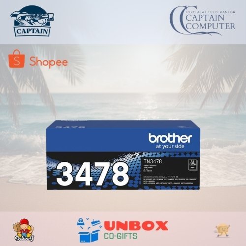 BROTHER Toner TN-3478 | TN3478 Black Original [Super High YIeld]
