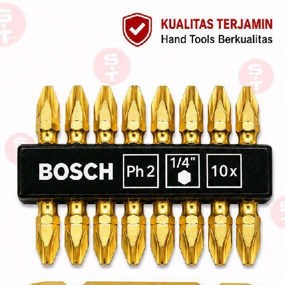 MATA BOR OBENG ANGIN BOR MATA ANGIN DRIVER +/+ PH2 X 65mm BOSCH