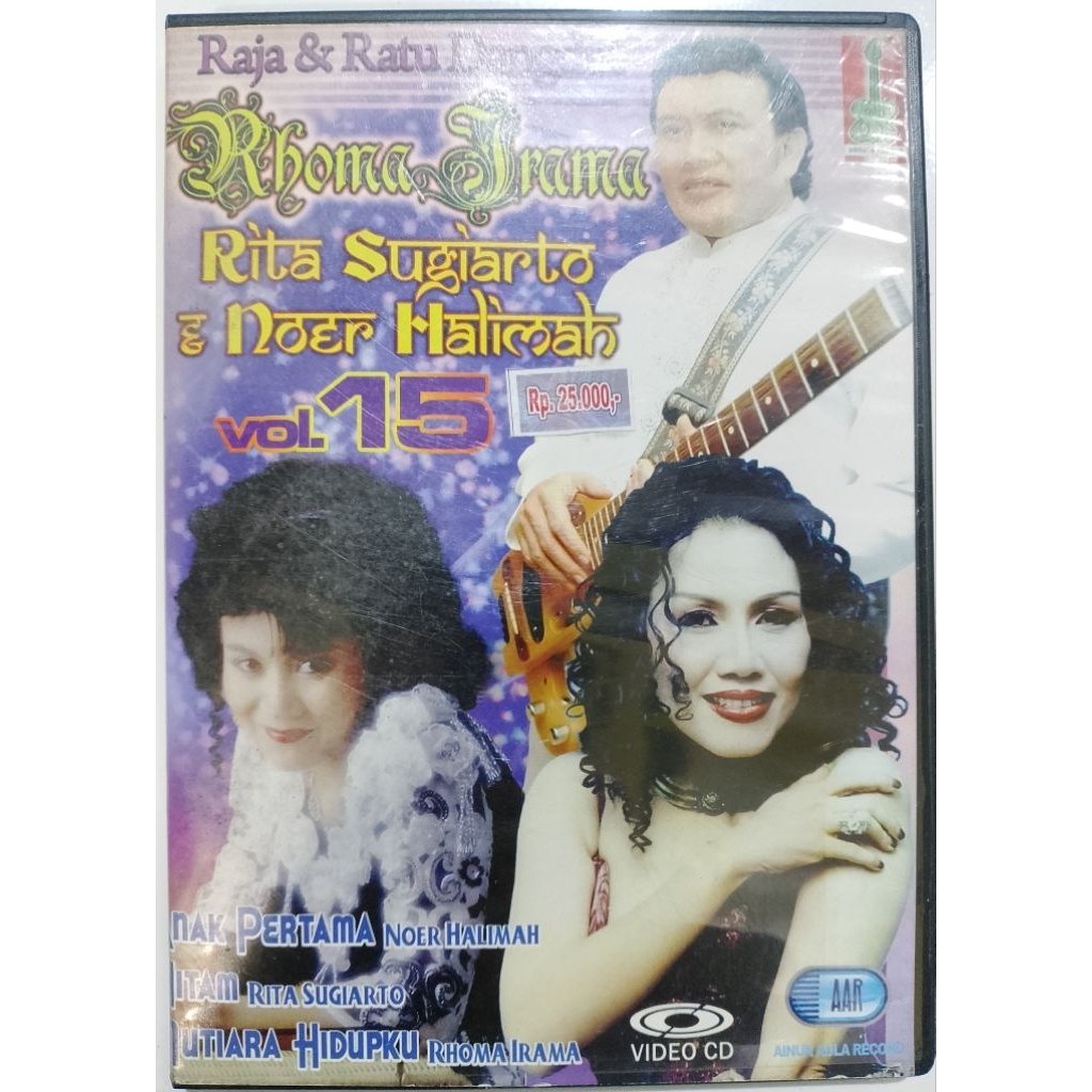 vcd dangdut Rhoma irama vol 15 aar record