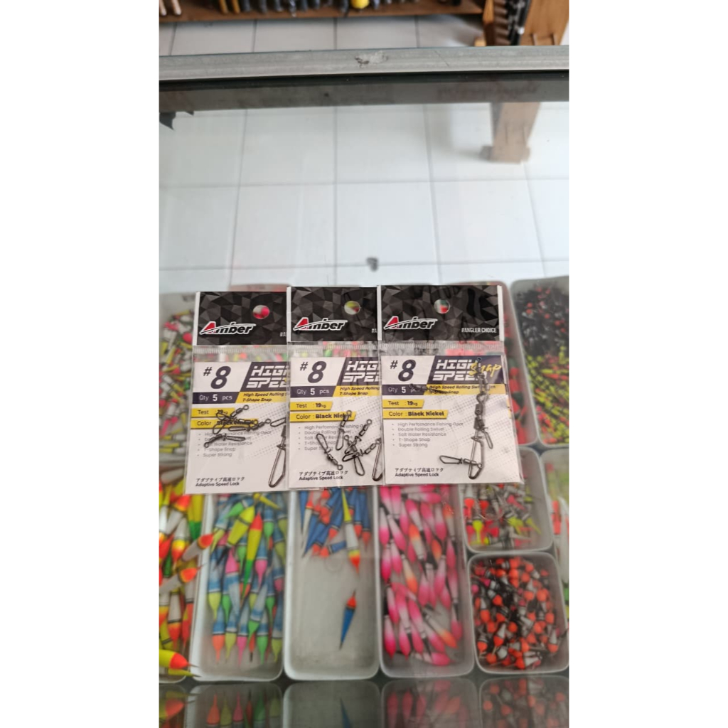 High Speed Rolling Swivel T-Shape Snap