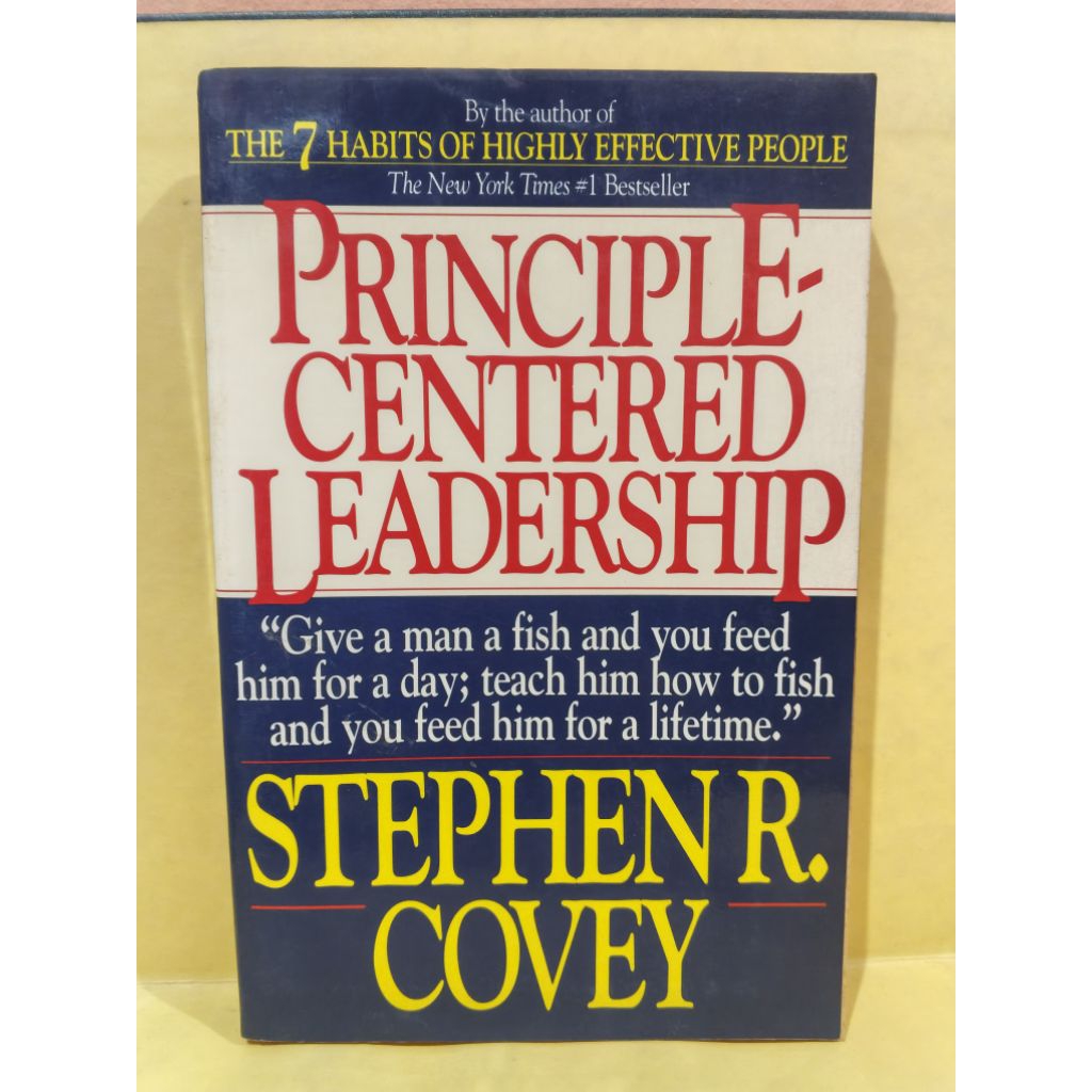 Principle centered leadership