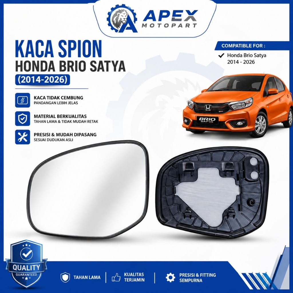 Kaca Spion Honda Brio Satya (2014-2026)