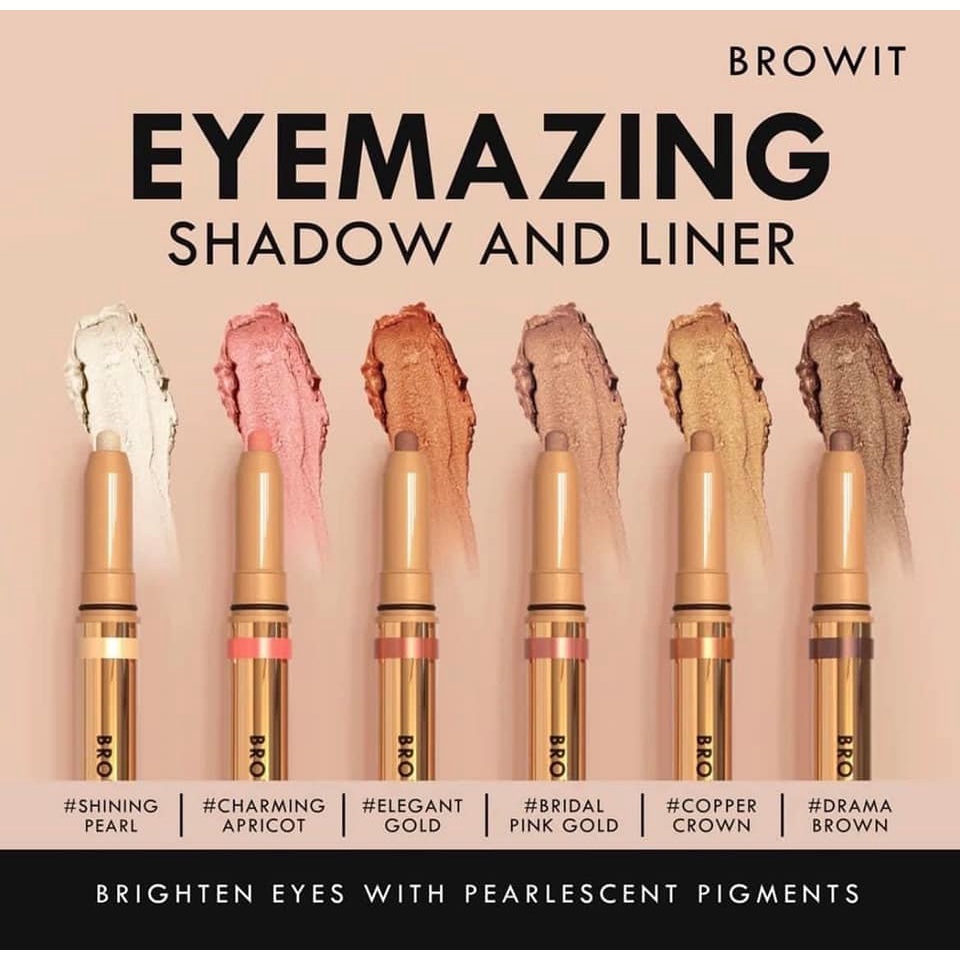 BROWIT EYEMAZING SHADOW AND LINER