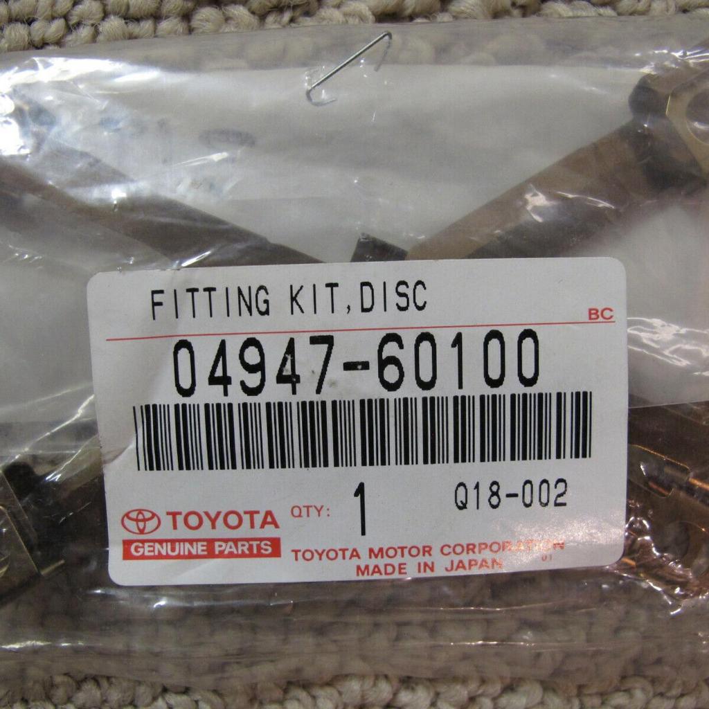 FITTING KIT PLAT KANCING KAMPAS REM BRAKE PAD LAND CRUISER CYGNUS