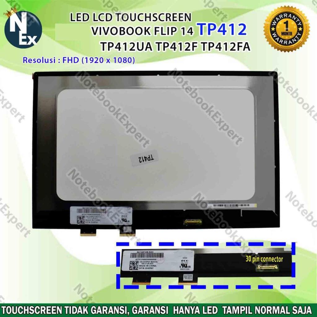 LED LCD TOUCHSCREEN VIVOBOOK FLIP 14 TP412 TP412UA TP412F TP412FA