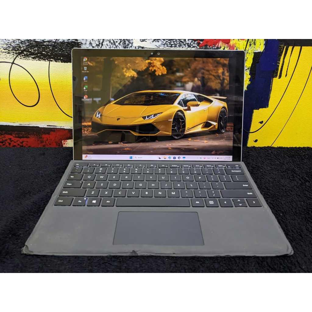 Laptop Tablet Microsoft Surface Pro 4 Core i5 Gen 6 16/512 Lengkap dengan Keyboard
