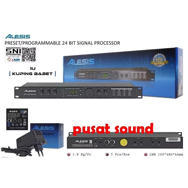 Effect Vokal Alesis Microverb 4 USA Original Made in USA Kuping Besi Alesis