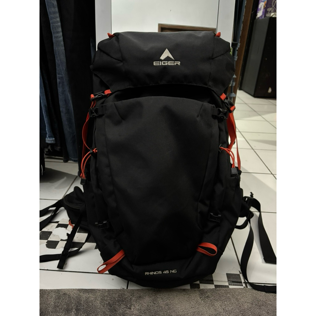 Carrier Eiger Rhinos 45L Hitam