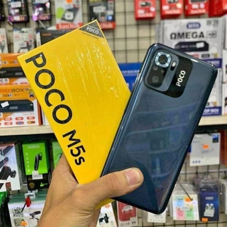 XIAOMI POCO M5s NFC 4/64 & 6/128 SECOND FULLSET ORI BEKAS GARANSI RESMI