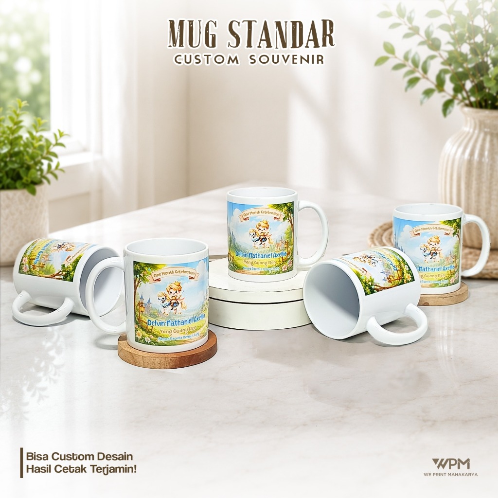 Cetak mug Partai / promosi /custom mug / souvenir mug / cetak mug murah