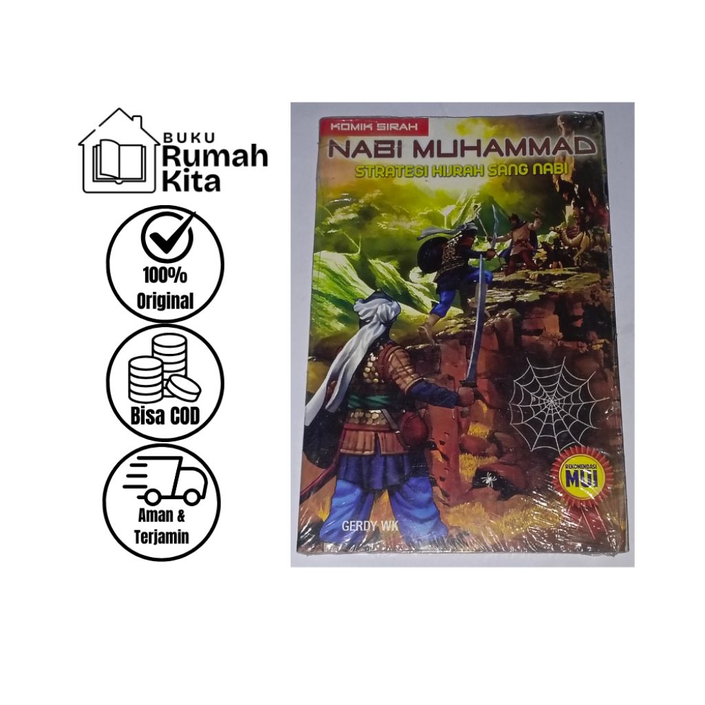 Komik Sirah Nabi Muhammad Strategi Hijrah Sang Nabi - Gerdy WK