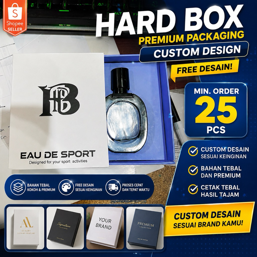 Hardbox Sliding Box Parfum Hard box Parfum Custome