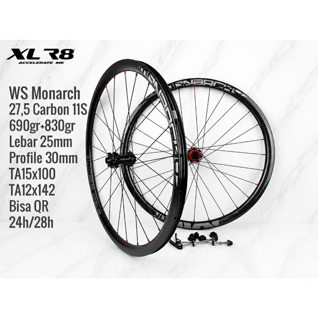 WHEELSET CARBON TAIWAN 27.5 MONARCHY