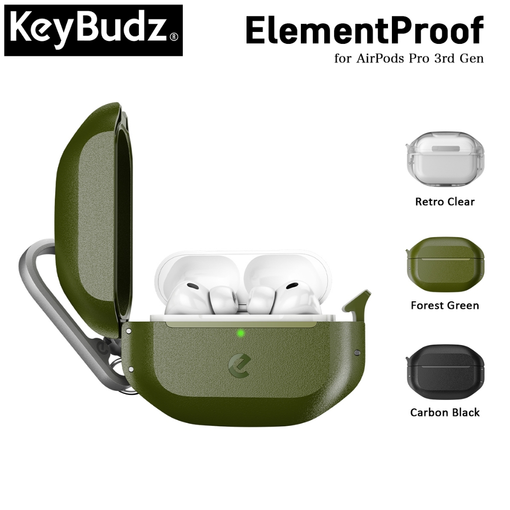 Casing AirPods Pro 3 3rd Gen KeyBudz ElementProof Waterproof IP68 Case