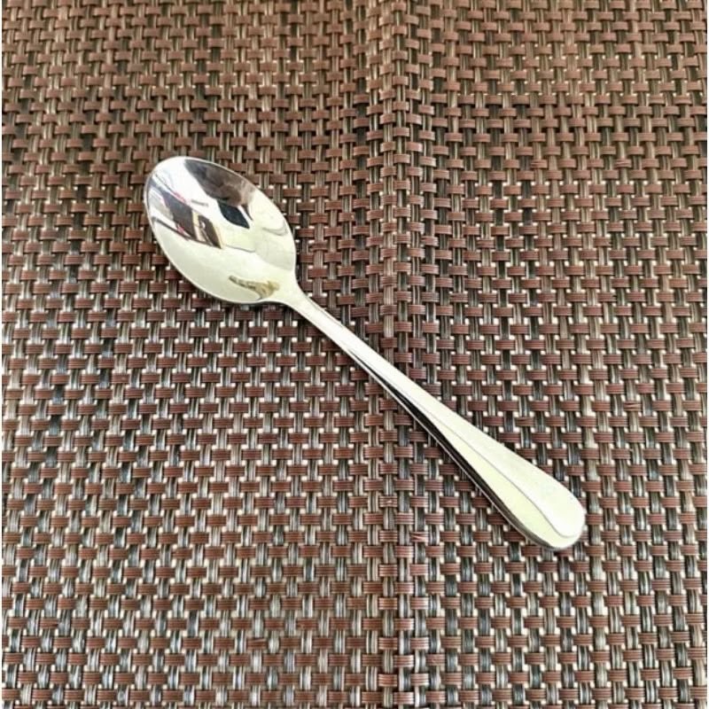 ( 1 pack isi 12 ) Sendok  kecil Stainless 1Lusin Sendok Teh Garpu Kue