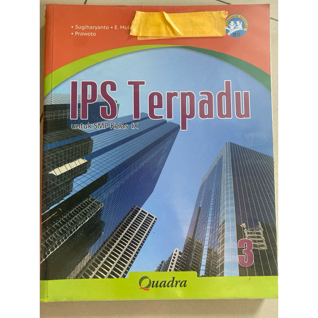 IPS Terpadu Kelas 9 Quadra 2013