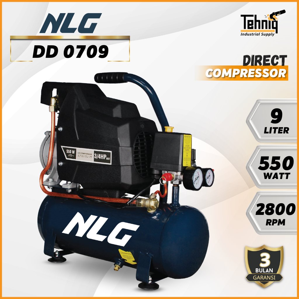 Nlg Izumi DD 0709 Kompresor Angin Listrik Direct Compressor